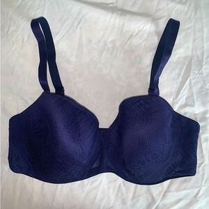 ThirdLove Everyday Lace Tshirt Bra - True Navy - 36D